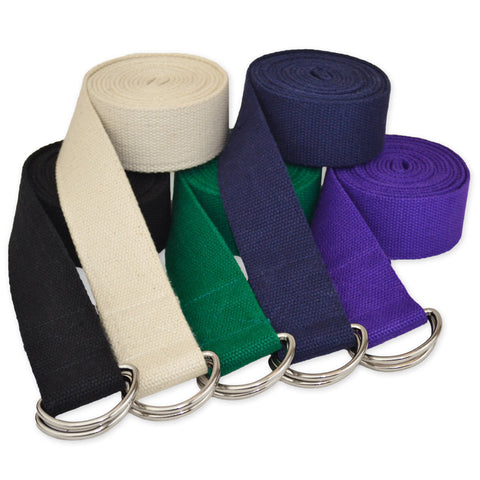 8ft D-Ring Yoga Strap